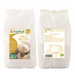 Farine de blé T110 (1kg) – Markal