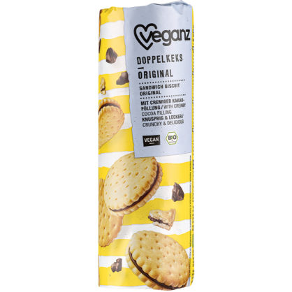 Biscuits Fourrés Cacao BIO – Veganz