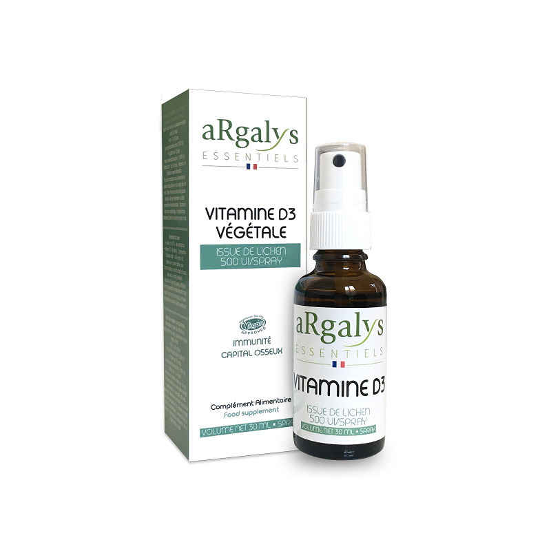 Vitamine D3 végétale – Argalys