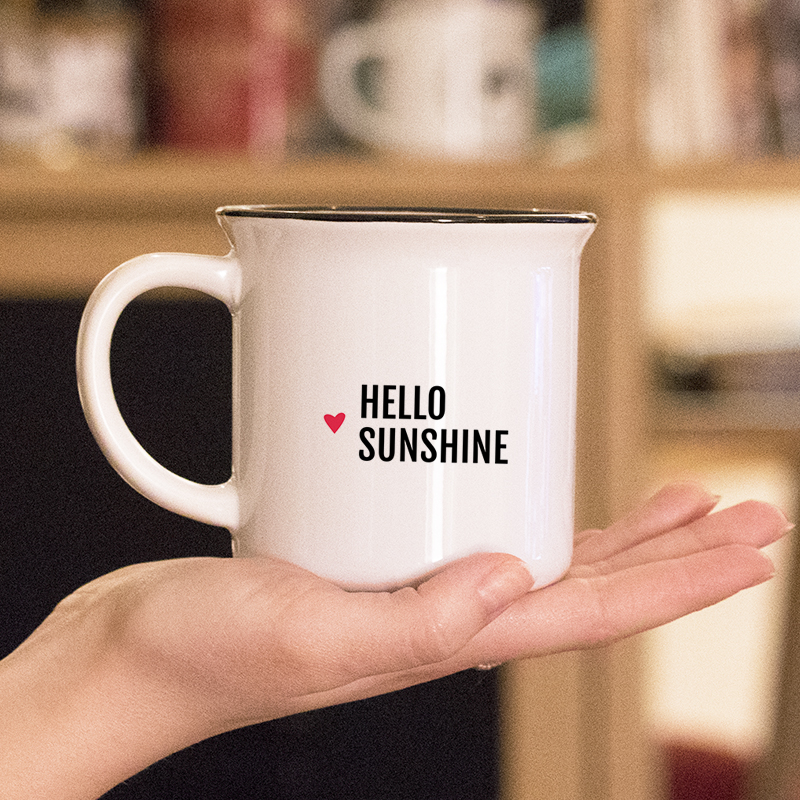 Mug “Hello Sunshine” – Bibiche fait son cirque