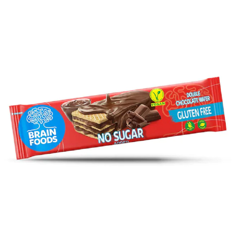 Gaufrette Double chocolat – Brain Foods