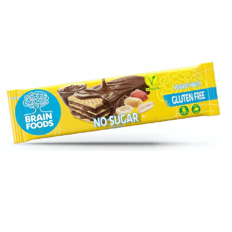 Gaufrette Cacahuètes/Chocolat – Brain Foods