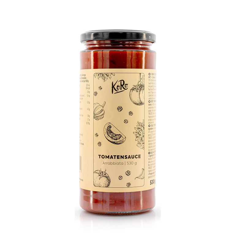 Sauce tomate Arrabbiata 530g – Koro
