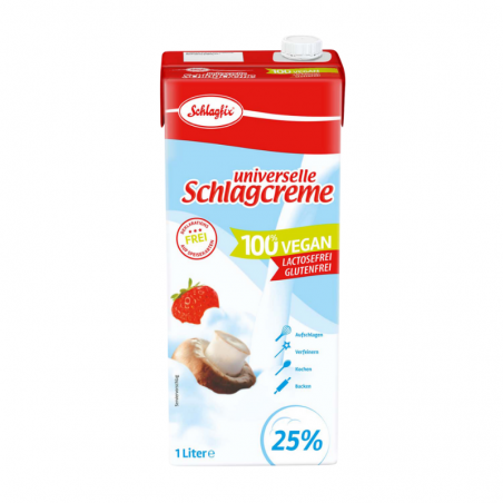 Crème fouettée sans sucres 1L – Schlagfix