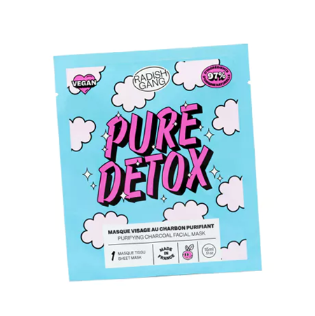 Pure Detox (masque tissu purifiant) – Radish Gang