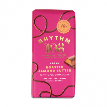 Chocolat au lait & beurre d’amande – Rhythm108